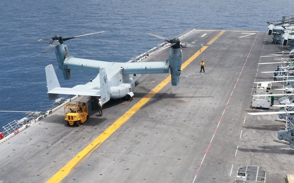 USS Iwo Jima Conducts Flight Operations