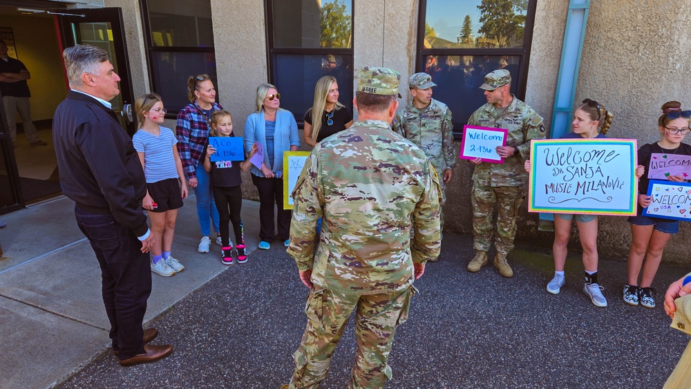 Croatian President Zoran Milanović visits Camp Ripley Training Center