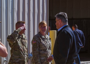 Croatian President Zoran Milanović visits Camp Ripley Training Center