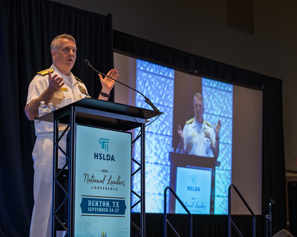 RADM Waters attends Homeschooling Convention