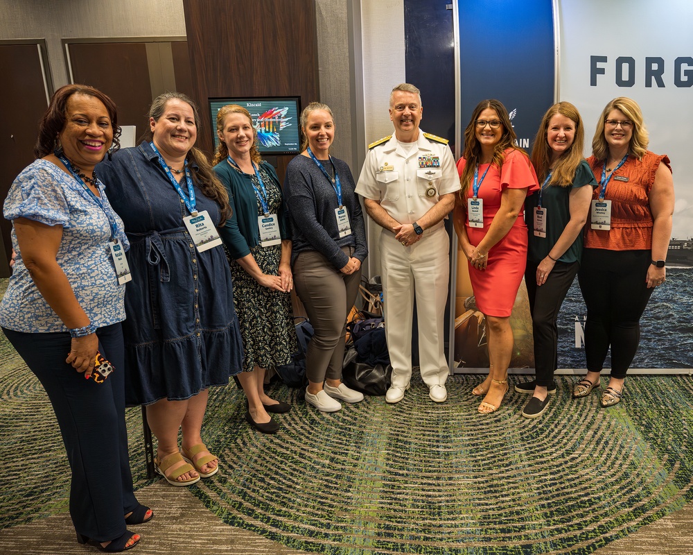 RADM Waters attends Homeschooling Convention