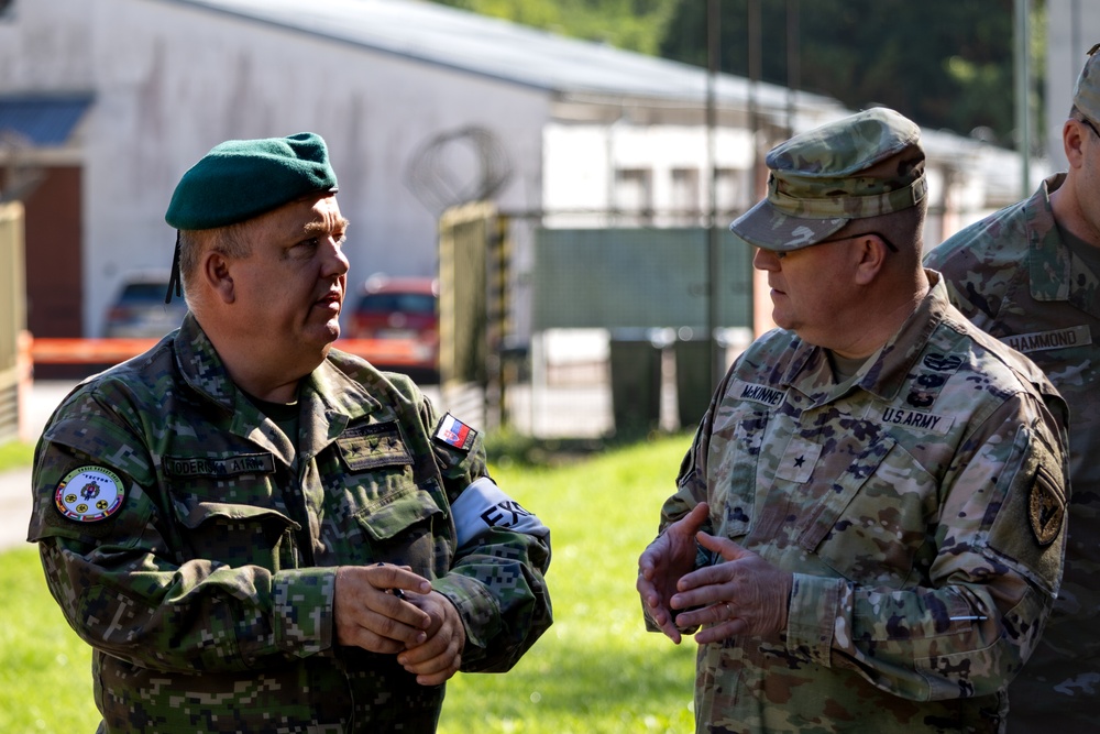Brig. Gen. Chris A. McKinney Visits Toxic Valley 25 in Slovakia