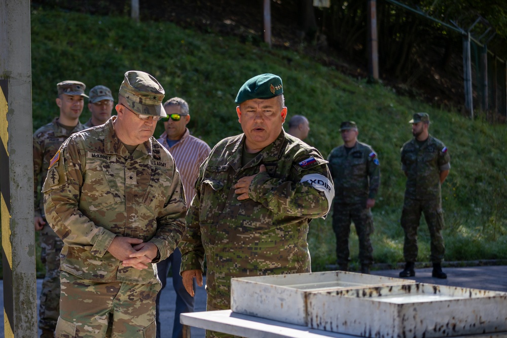 Brig. Gen. Chris A. McKinney Visits Toxic Valley 25 in Slovakia