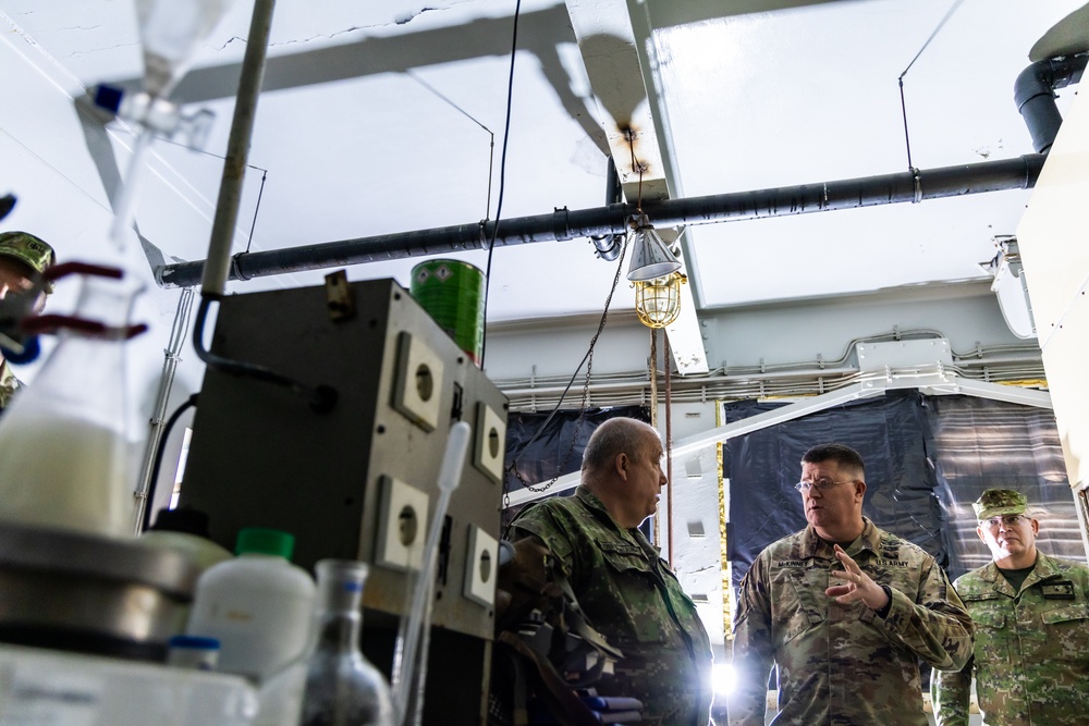 Brig. Gen. Chris A. McKinney Visits Toxic Valley 25 in Slovakia