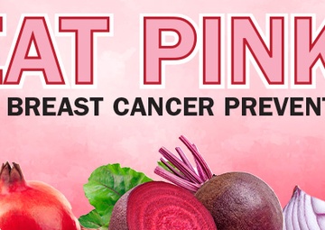 Eat pink for breast cancer prevention