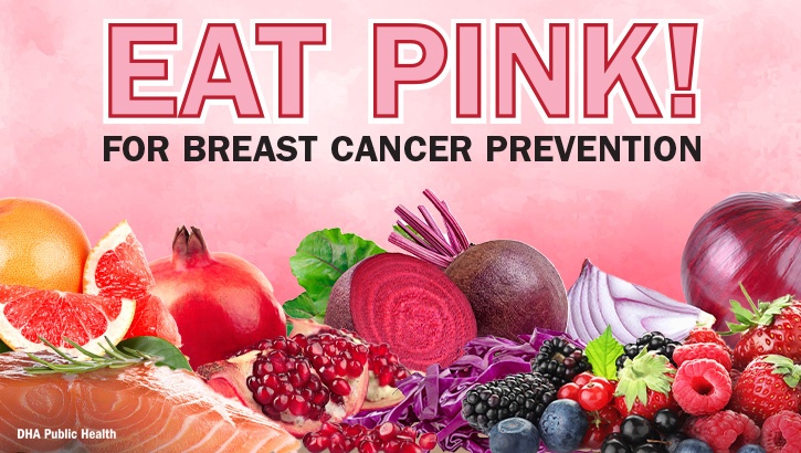 Eat pink for breast cancer prevention