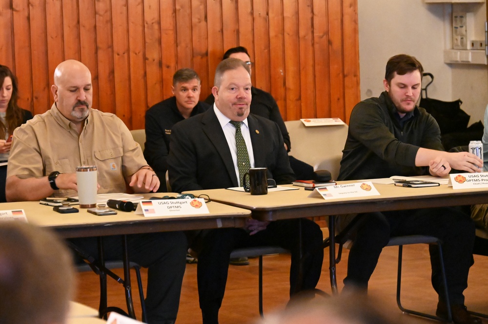 USAG Stuttgart hosts force protection seminar with Host Nation counterparts