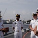 USS WAYNE E. MEYER HOSTS TOUR FOR PAKISTAN NAVY OFFICERS