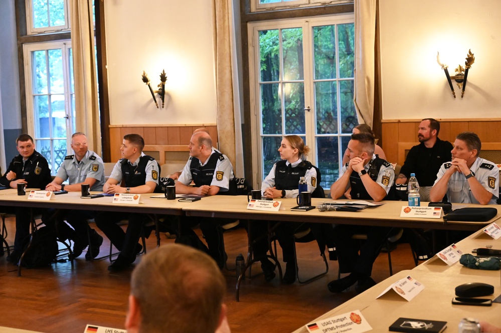 USAG Stuttgart hosts force protection seminar with Host Nation counterparts