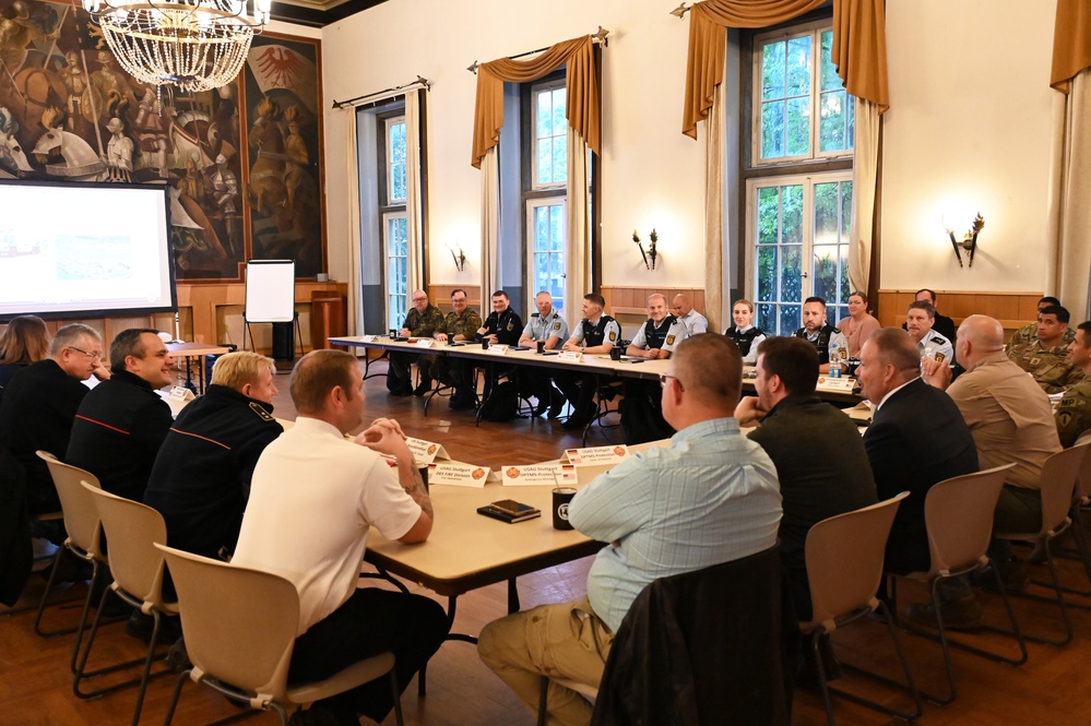 USAG Stuttgart hosts force protection seminar with Host Nation counterparts