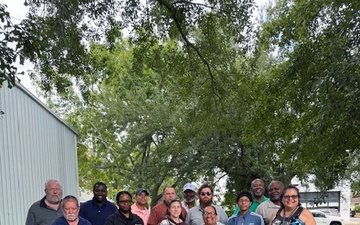 Julia Young provides training at NAVSUP FLC Jacksonville site SUPSHIP Gulf Coast