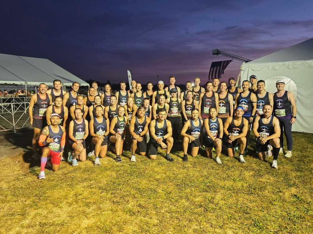 Runner Recruiter: 361 RCS NCO Participates in the Air Force Marathon