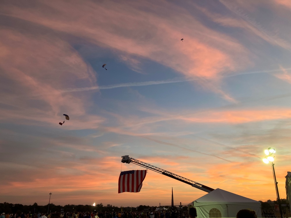 Runner Recruiter: 361 RCS NCO Participates in the Air Force Marathon