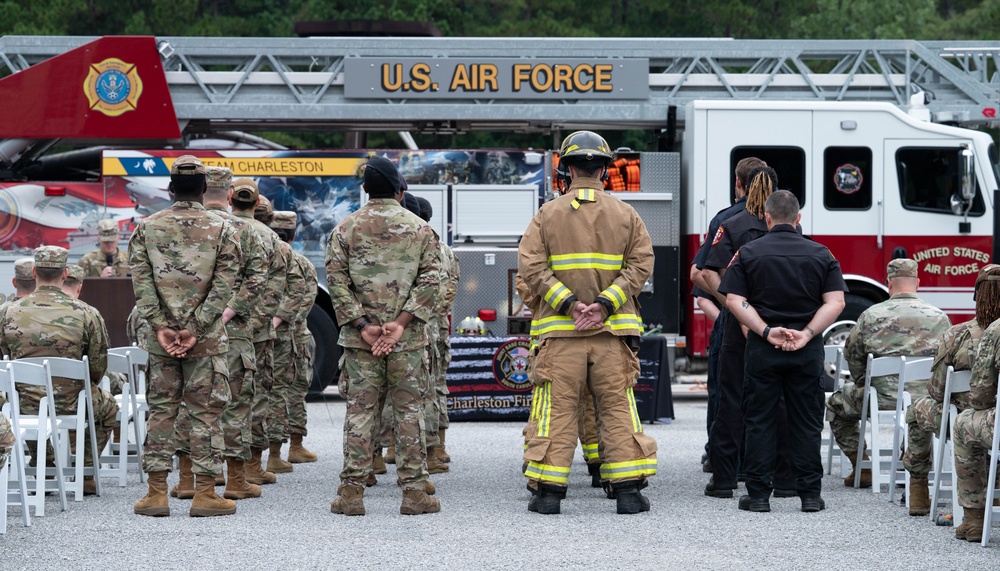 Joint Base Charleston holds 9/11 remembrance ceremony and stair climb
