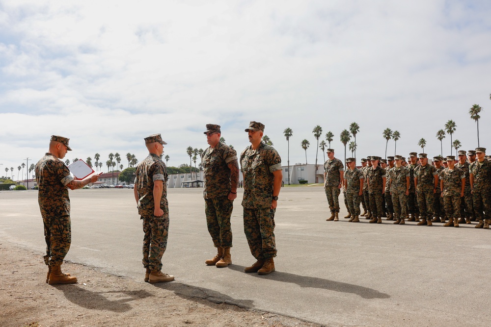 13th MEU Marines awarded Navy and Marine Corps Commendation Medals