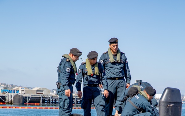 CNS Thomson Returns to San Diego