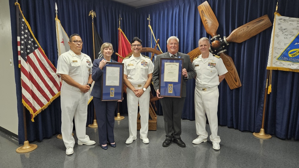 FRCSW Employees Earn Navy Superior Civilian Service Award