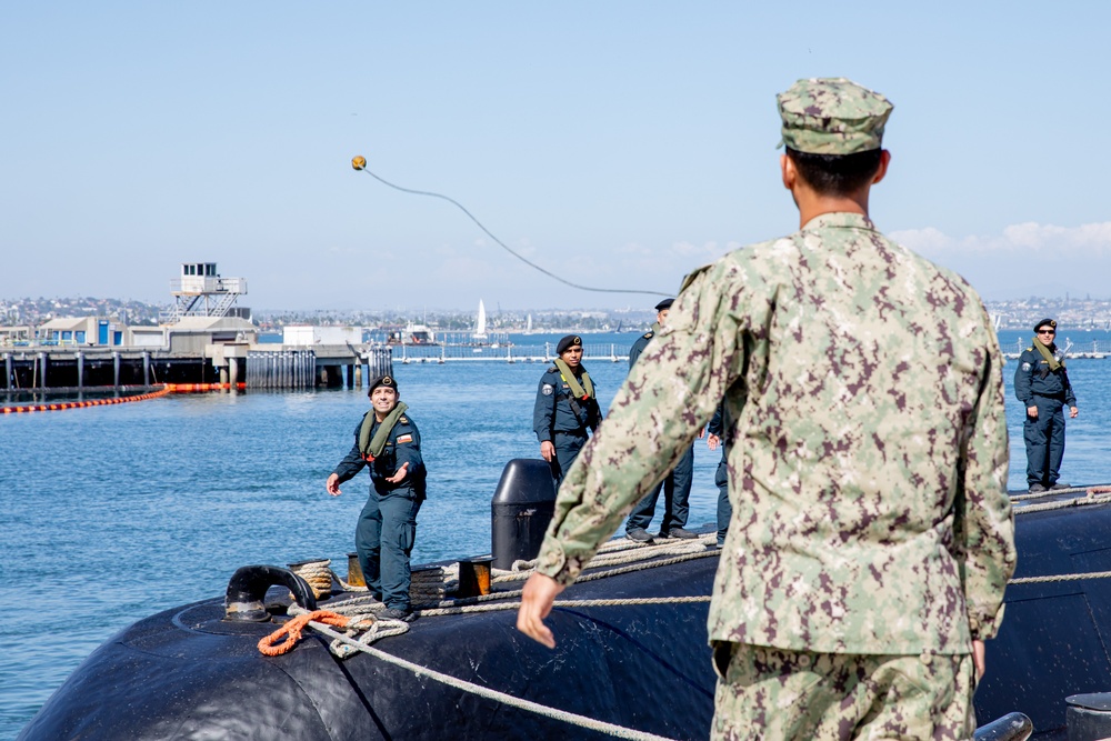 CNS Thomson Returns to San Diego CNS Thomson Returns to San Diego