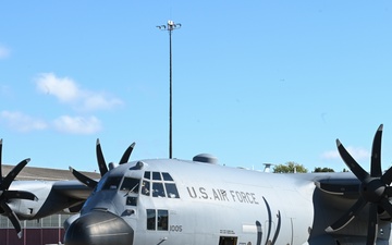 C-130H Hercules Takes Flight from St. Paul for Routine Training