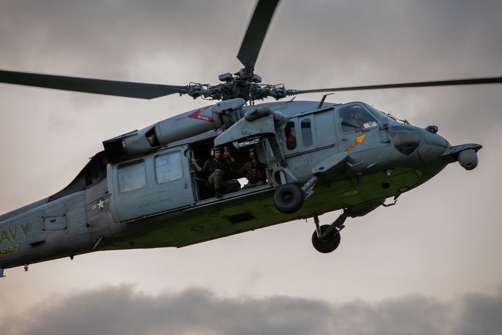 HSC-7 Helicopter Squadron Training Evolution