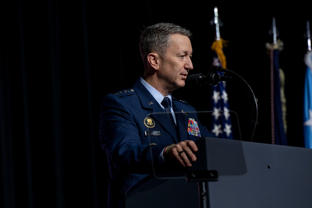 SW Delivers a War Department Address