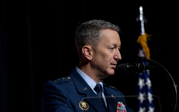 SW Delivers a War Department Address