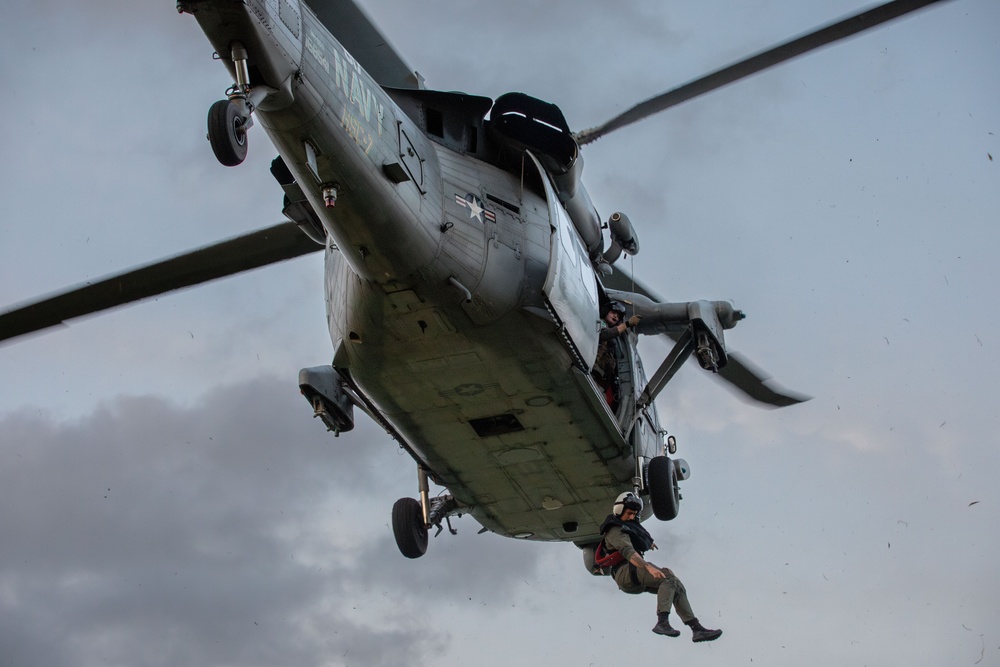 HSC-7 Helicopter Squadron Training Evolution