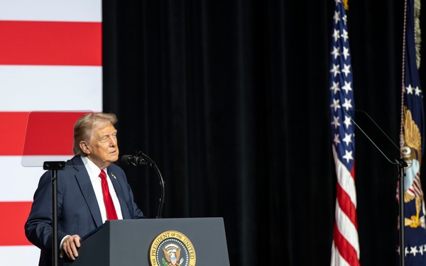 SW Delivers a War Department Address