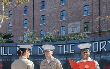 RS Frederick Reenlistment Ceremony
