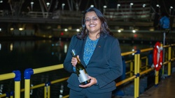 Carderock Blends Heritage and Innovation at University of Michigan Mixing of the Waters Ceremony