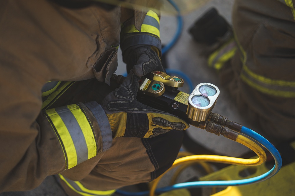 First Repsonder Emergency Training at MCAS Beaufort