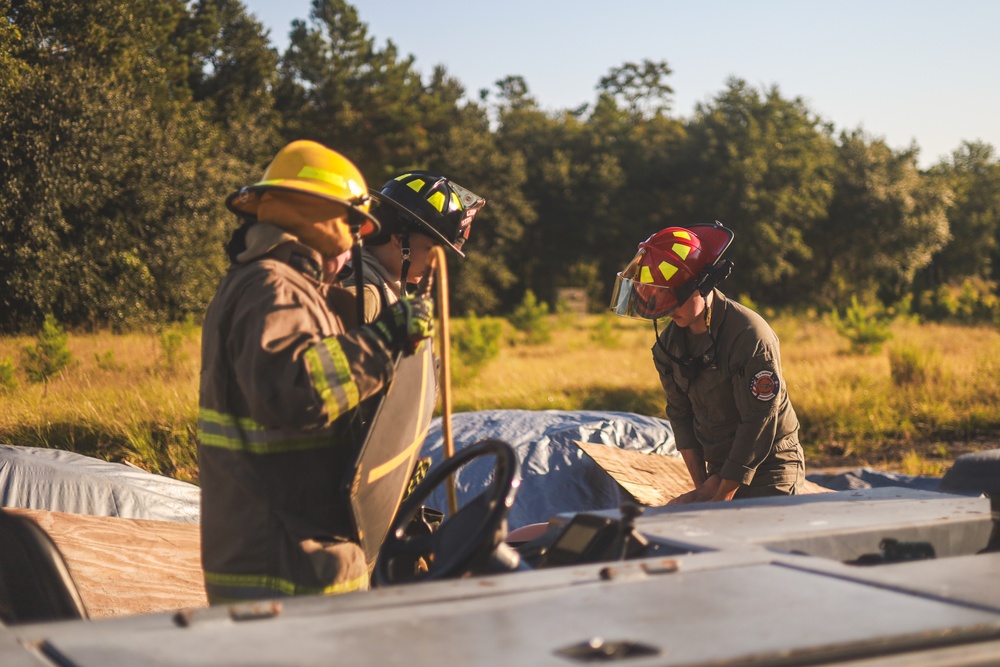 First Repsonder Emergency Training at MCAS Beaufort