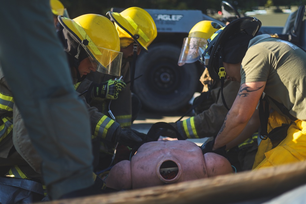 First Repsonder Emergency Training at MCAS Beaufort