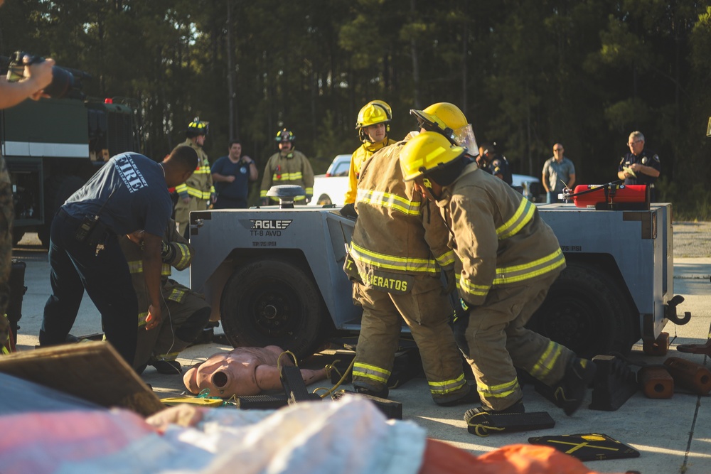 First Repsonder Emergency Training at MCAS Beaufort