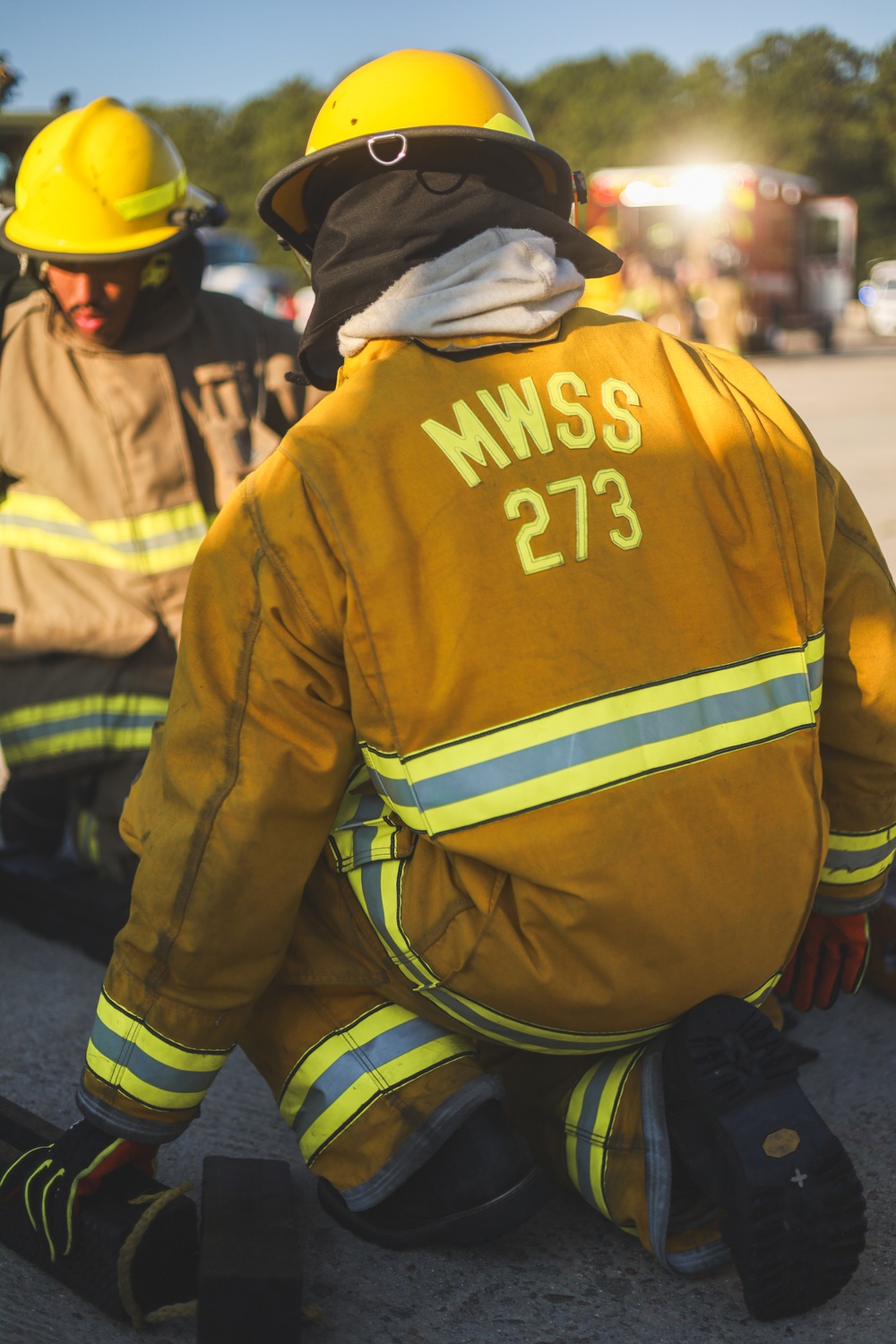 First Repsonder Emergency Training at MCAS Beaufort