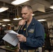 Sailors take the E-5 examination on board USS Iwo Jima (LHD 7)
