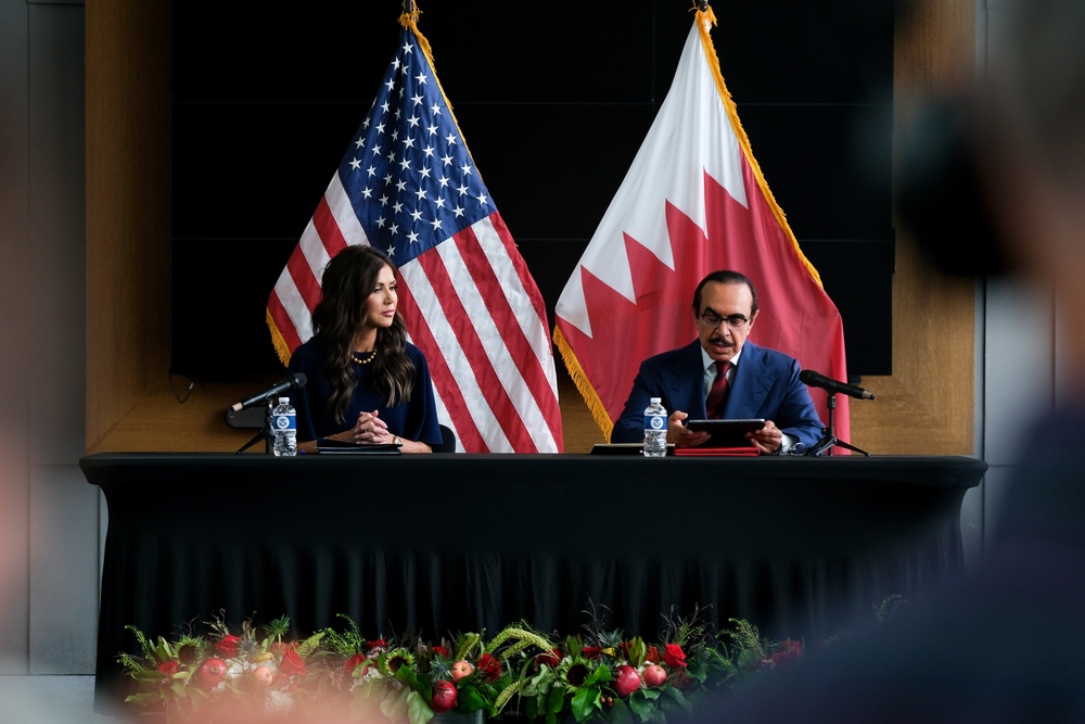 Secretary Noem and Bahrain Sign New Agreement on Secure Travel