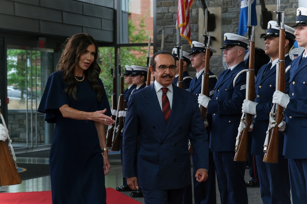 Secretary Noem and Bahrain Sign New Agreement on Secure Travel