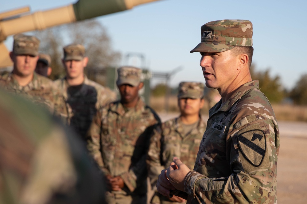 Col. Micheal Ziegelhofer, Commander of the 3rd Armored Brigade Combat Team, Visits Camp Tapa, Estonia