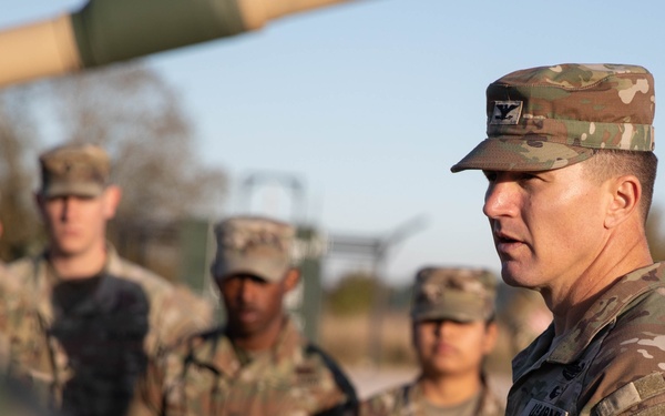 Col. Micheal Ziegelhofer, Commander of the 3rd Armored Brigade Combat Team, Visits Camp Tapa, Estonia