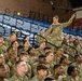 Soldiers with the 256th Infantry Brigade Combat Team receive an initial briefing and are sworn in for deputization