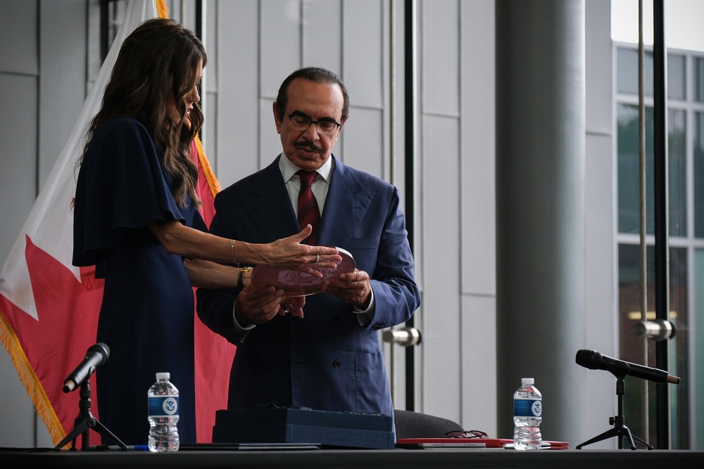 Secretary Noem and Bahrain Sign New Agreement on Secure Travel