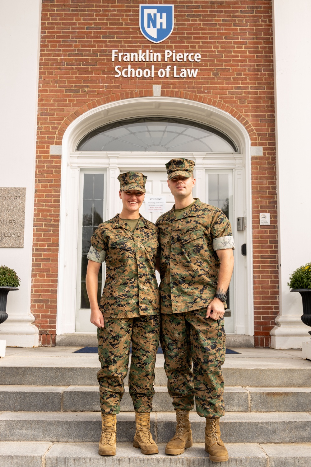 Husband and Wife Complete Marine OCS on the path to USMC JAG