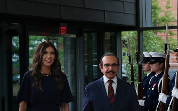 Secretary Noem and Bahrain Sign New Agreement on Secure Travel