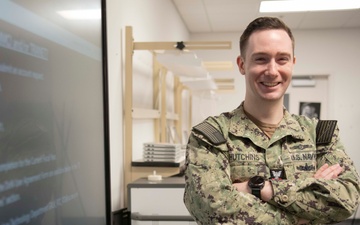 Staff in the Spotlight—Information Systems Technician First Class Trystan Hutchins