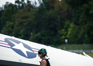 VX-1 conducts routine maintenance