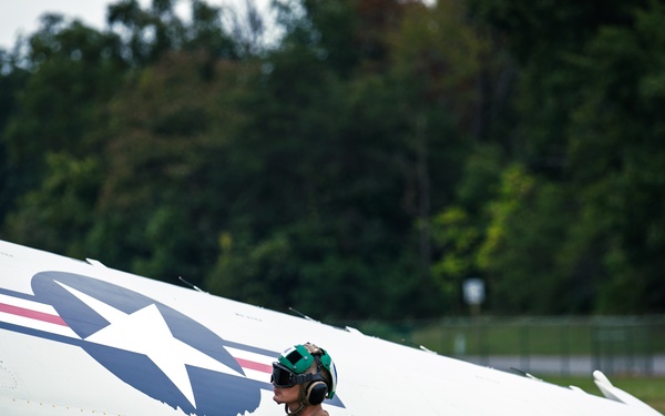 VX-1 conducts routine maintenance