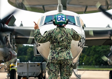 VX-1 conducts routine maintenance