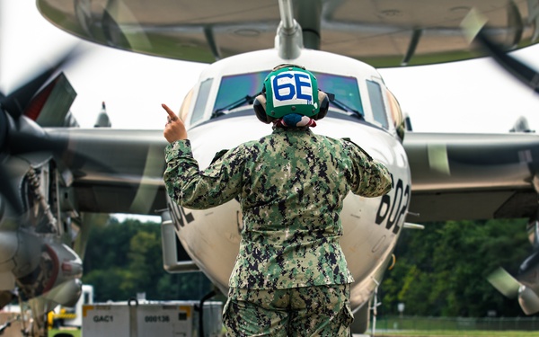 VX-1 conducts routine maintenance