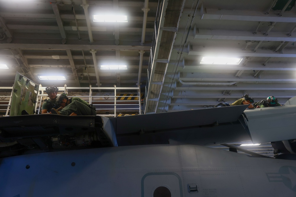 USS Iwo Jima Conducts Flight Operations